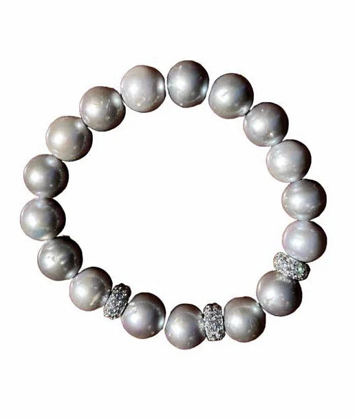 Gray Silver Pearl